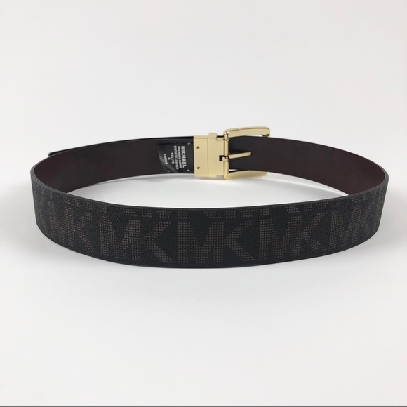 Michael Kors Reversible MK Logo Belt - Picture 3 of 8